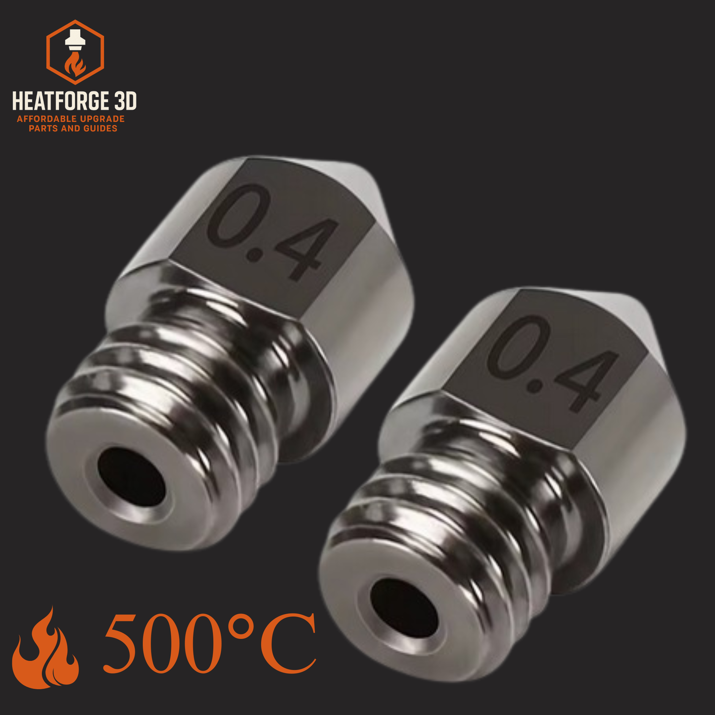 MK8 Karkaistu Terässuutin Korkean Lämpötilan Tulostukseen