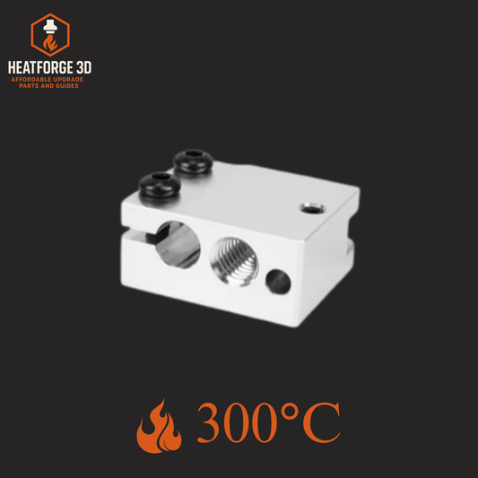 Volcano Heating Block for 3D Printer Copper/Aluminum