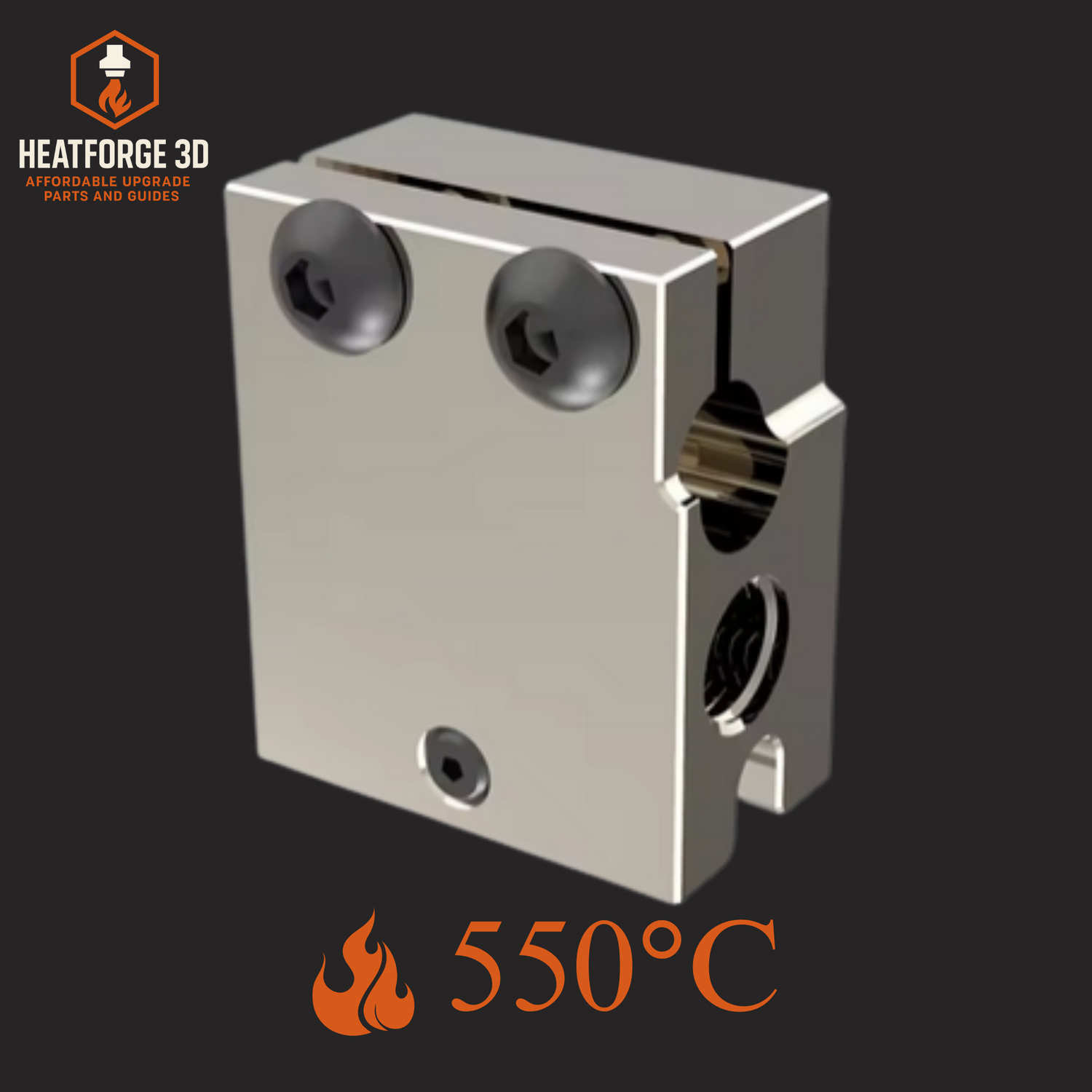 Copper heatblock for 3d printer