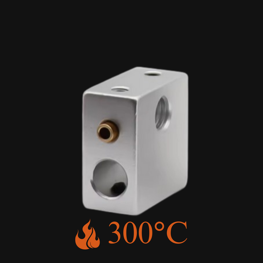 Aluminum heating block for 3D printer