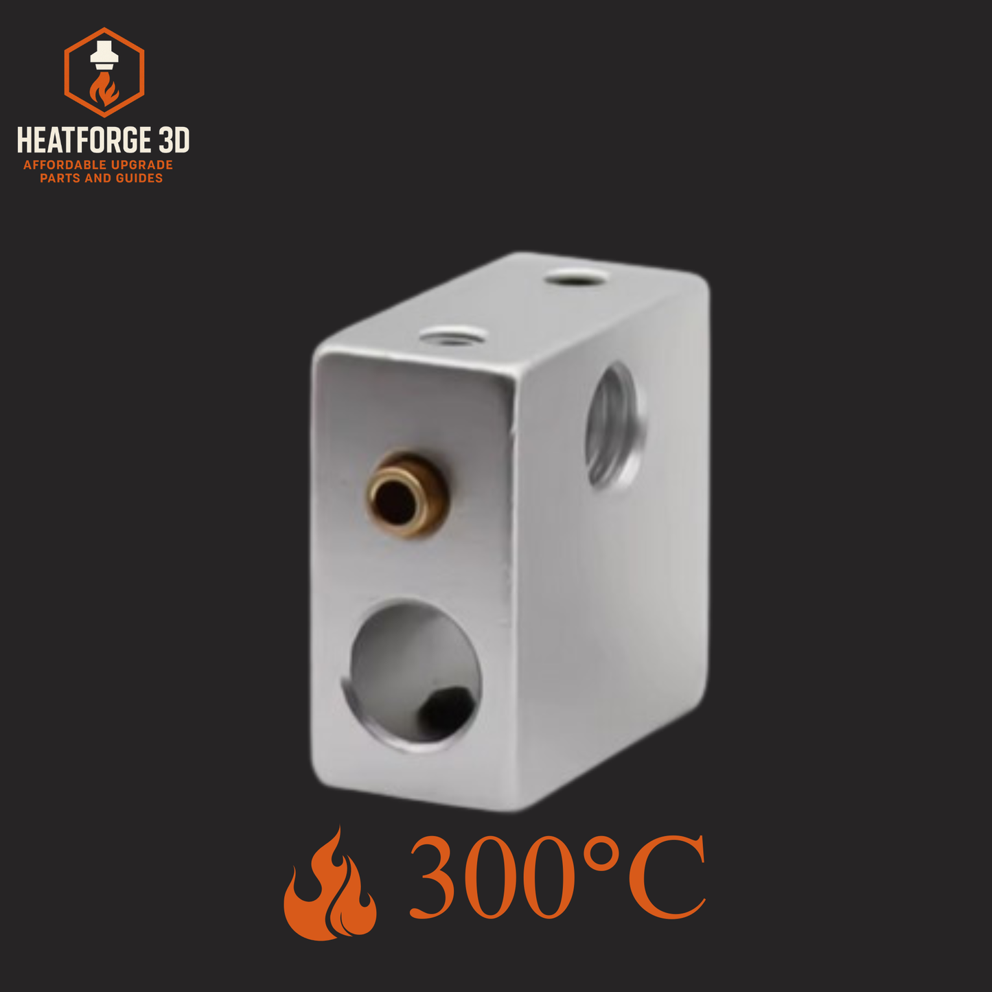 Alumiininen lämmityslohko 3D tulostimelle