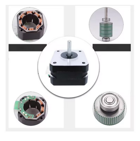 NEMA 17 Stepper Motor 17HS4023 – 42mm 0.42N·m 1.5A askelmoottori 3D tulostimelle