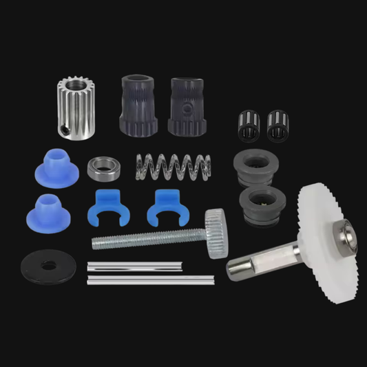 BMG Dual Drive Extruder Upgrade – Hardened Steel Gears, Full Set or Gears Only