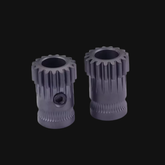 BMG Dual Drive Extruder Upgrade – Hardened Steel Gears, Full Set or Gears Only