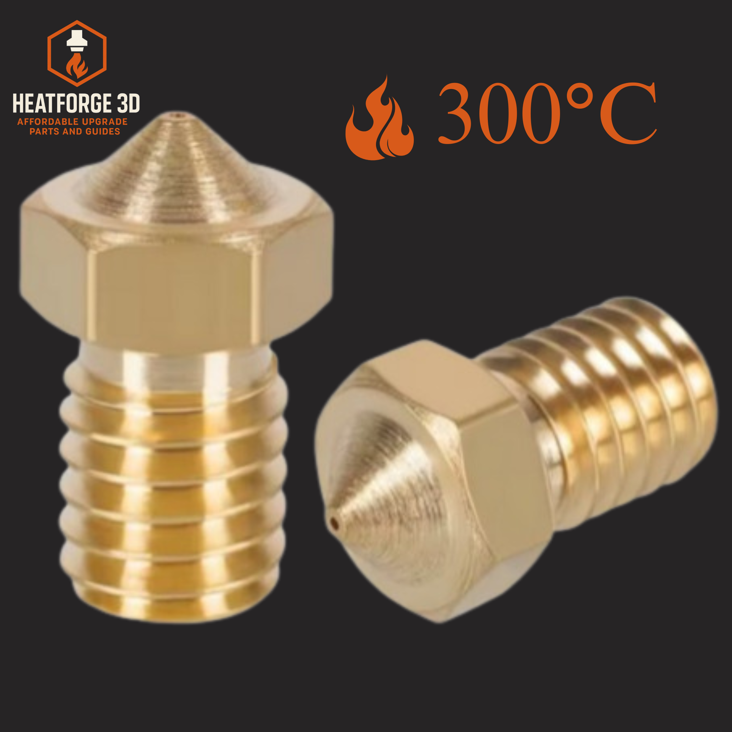 V6 Messinkisuutin 3d tulostimelle